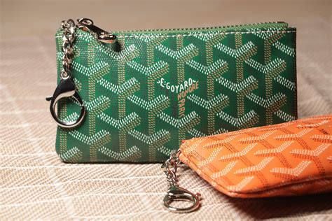 goyard keychain wallet price|men's goyard wallets.